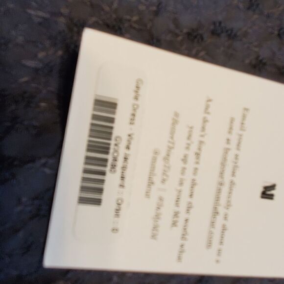 NWT MM Lafleur the Gayle vine jacquard blue orbits dre - Picture 5 of 7